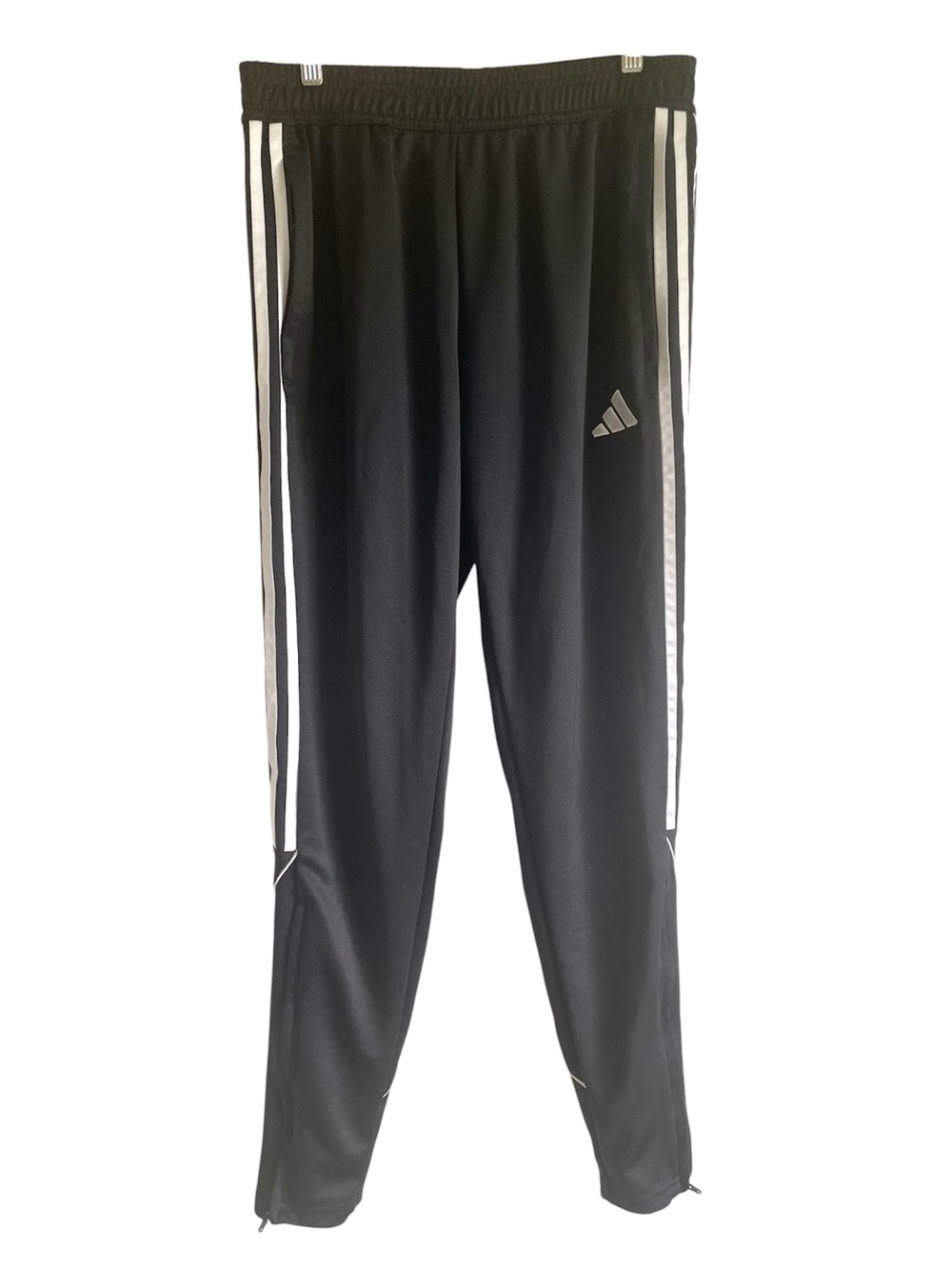 Adidas Men’s Trio Black Joggers Track Pants Soccer Medium